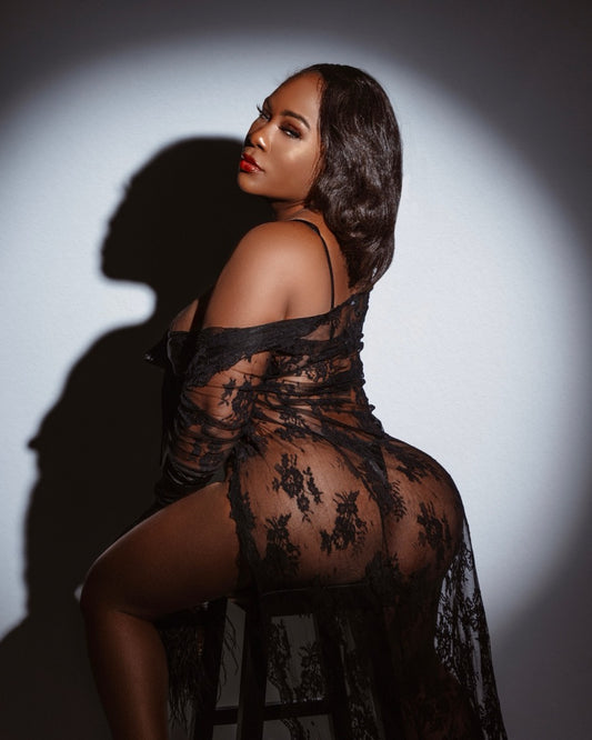 Seduction Lace Robe